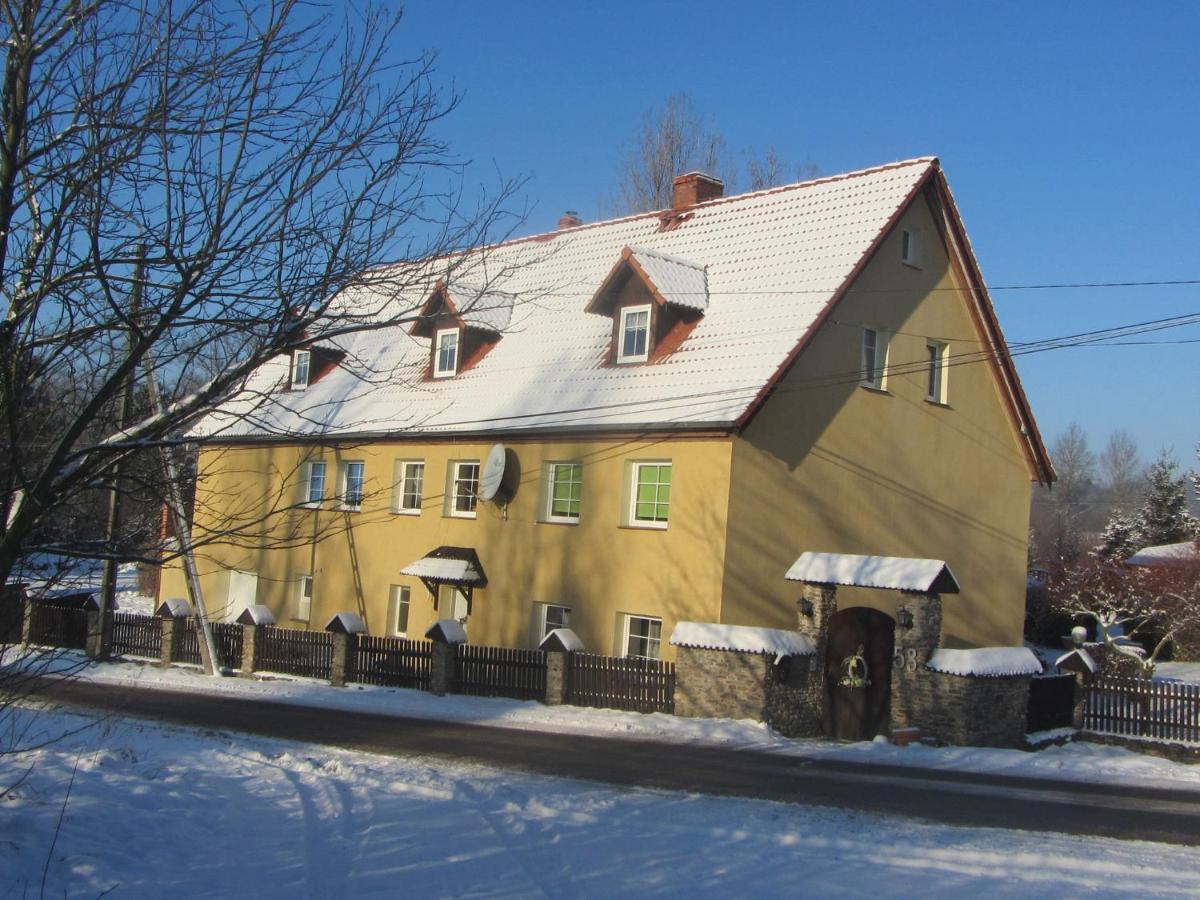 Spacious Holiday Home In Stara Kamienica With Pond Exterior photo